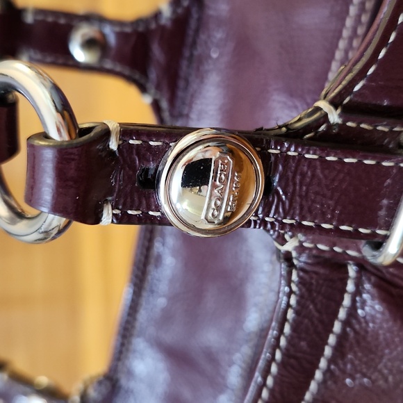Coach Gallery Patent Leather Tote - Picture 8 of 17
